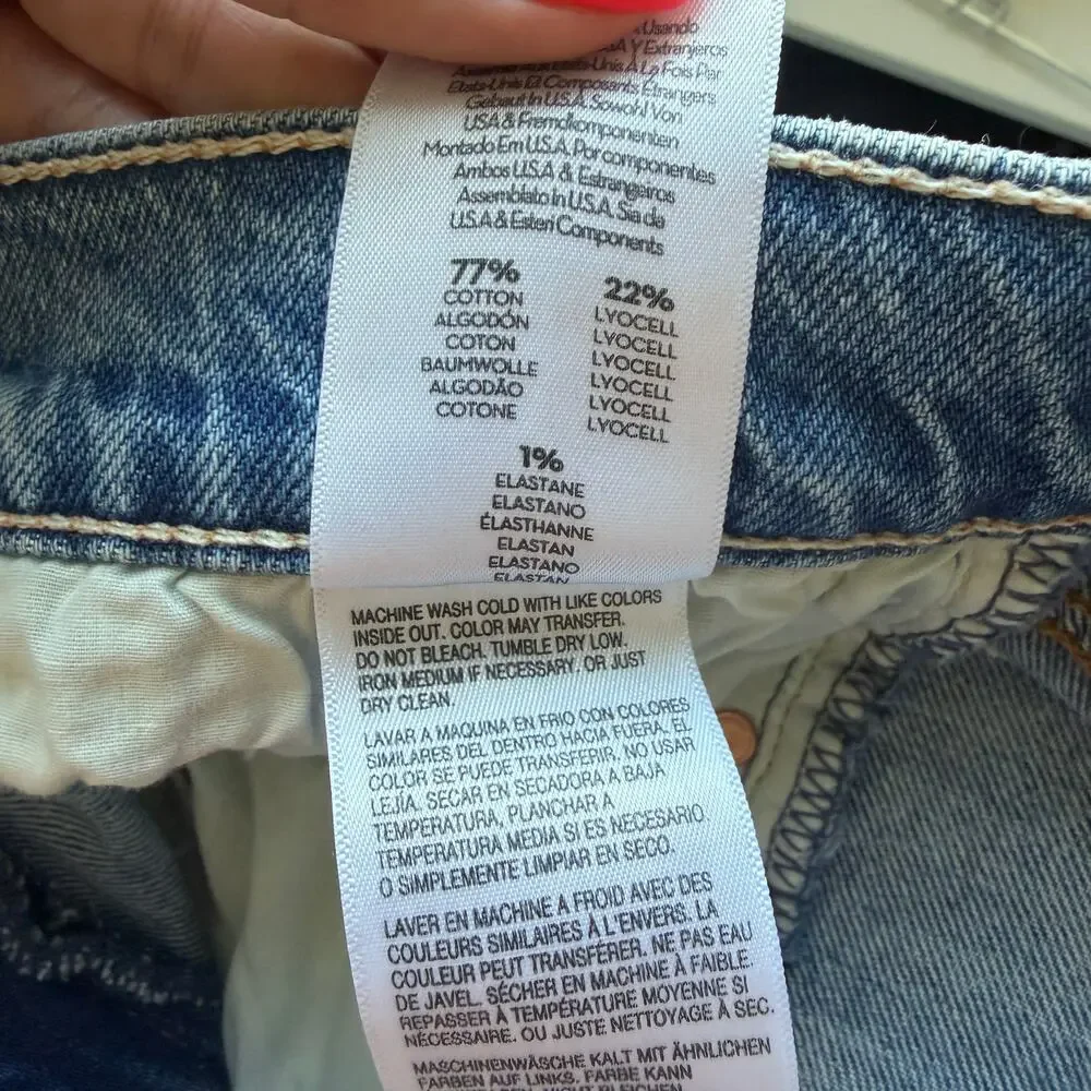 MOTHER The Maven Ankle Fray Jeans in For Sure Size 30 - Picture 6 of 7